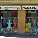 Flamenco dress shop in Jerez