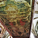 canterbury cathedral (105) trinity painting on canopy over c14 tomb of edward +1376 later known as the black prince