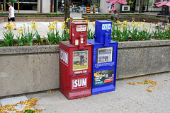 Canada 2016 – Guelph – Newspaper dispensers