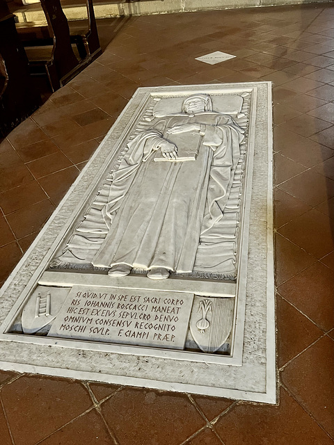 Certaldo 2024 – Grave of Boccaccio