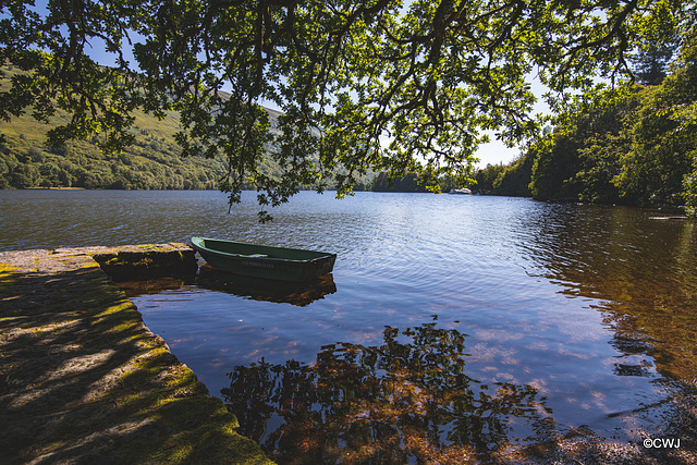 The Boat Dock at Invergarry Castle Hotel