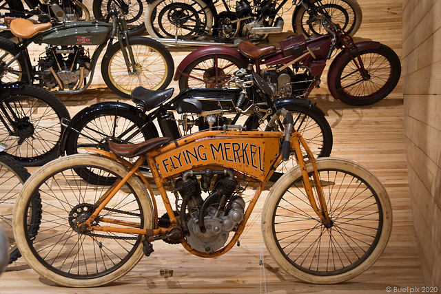 "Flying Merkel" im TOP Mountain Motorcycle Museum ... P.i.P. (© Buelipix)