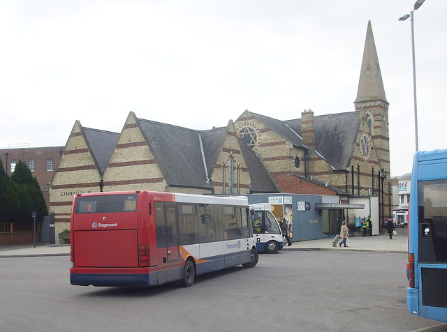 DSCF0990 Stagecoach (Go West) 47912 (YJ10 EYB) in King's Lynn - 22 Mar 2018