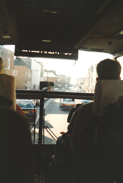 On board S.U.T. Limited A339 YDT in Newmarket - 11 Feb 1989 (81-11)