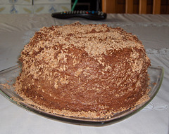 Sara's 2005 Xmas chocolate cake