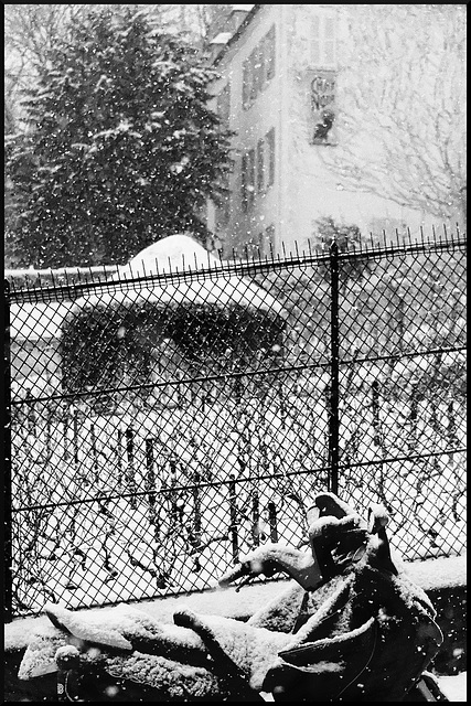 Montmartre sous la neige (VII)