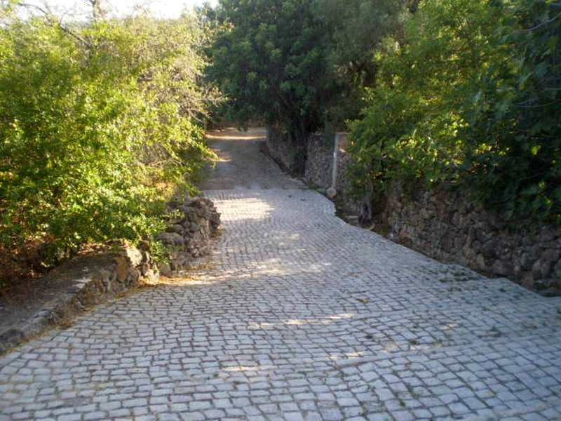 Ancient Roman road.