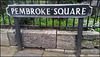 Pembroke Square street sign