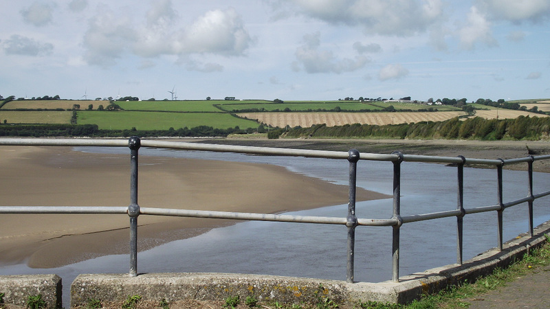Part of the river Taw