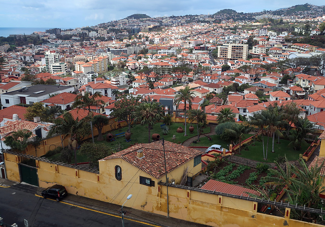 View across town