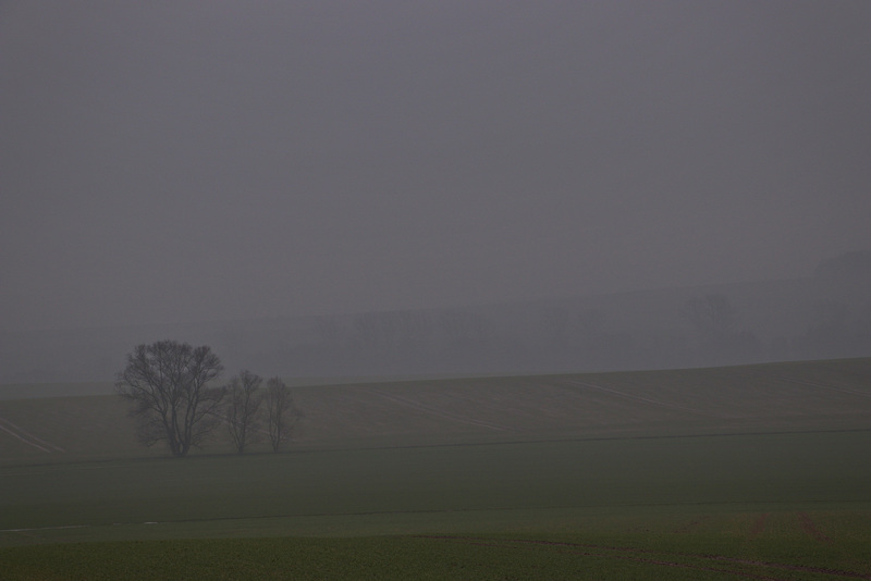 Weit wär der Blick, wenn der Nebel nicht wär.