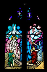 Twentieth Century Stained Glass, All Saints Church, Misterton, Nottinghamshire