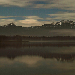 abends am Chiemsee abends am Chiemsee