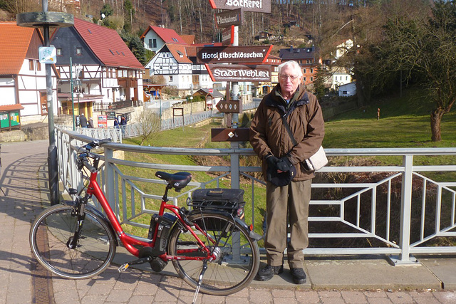 Radfahren im Frühling - bicikli en printempo