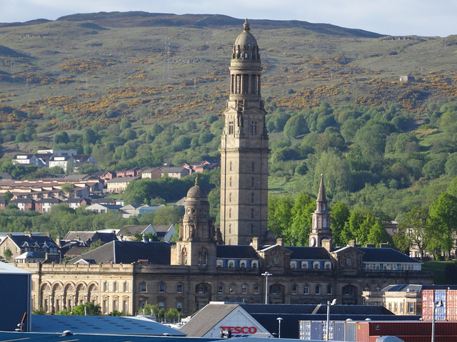 The skyline of Greenoch, 2015 06 08 0428