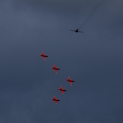 Red Arrows RAF Display