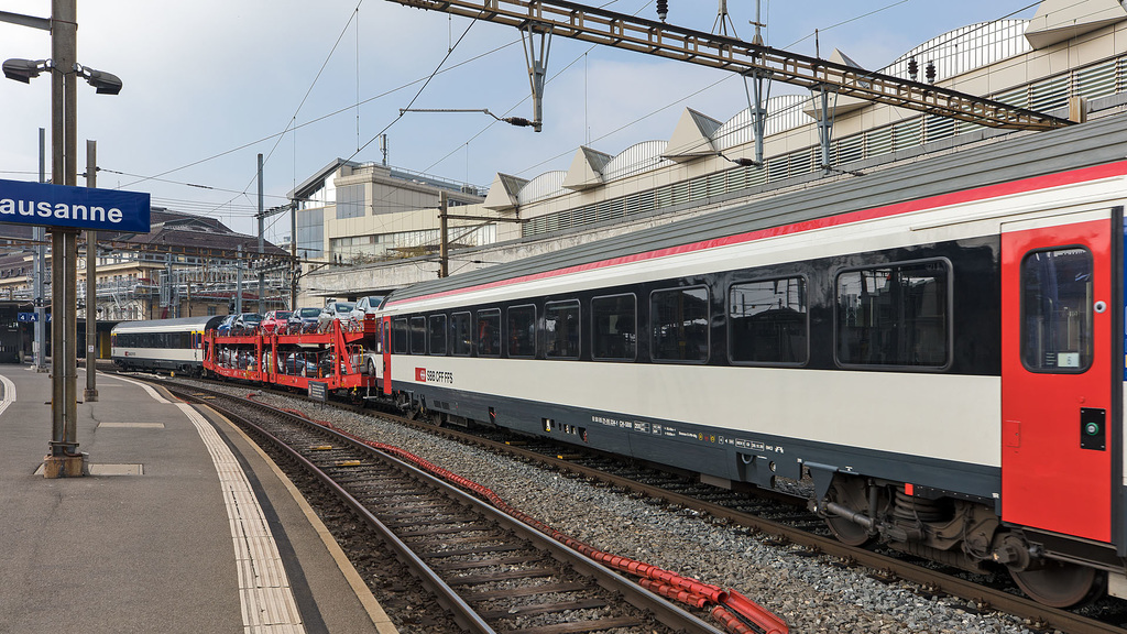 230303 Lausanne BR187 essai wagon 2