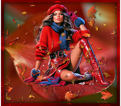 La Déesse automnale  de Valériane