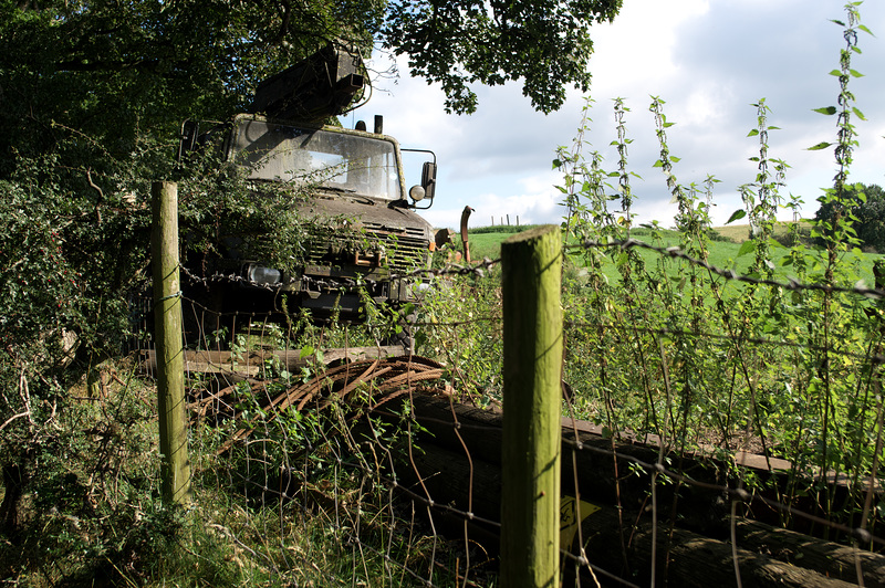 Abandoned agricultural vehicles #1