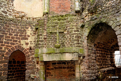 Cheminée dans la Tour grise de Verneuil-sur-Avre - Eure - Normandie