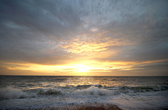 Sunset over Seaford Bay - 18.12.2015