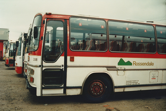 Ellen Smith (Rossendale Transport) coaches - 16 Apr 1995 (261-00) Ellen Smith (Rossendale Transport) coaches - 16 Apr 1995 (261-00)