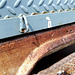 Rust with blue