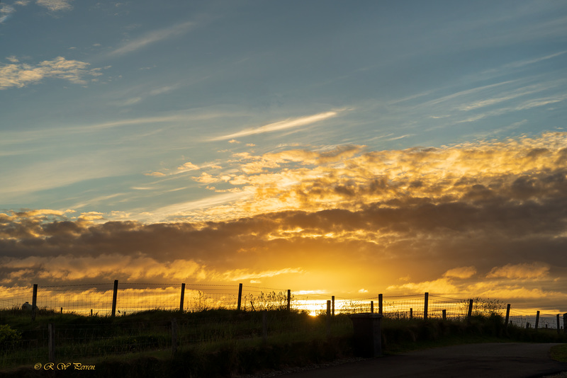 Western Isles Sunset. HFF