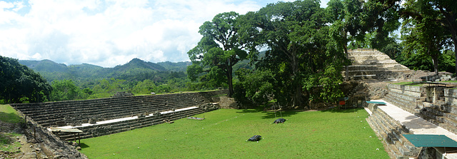 Honduras, Copan Ruinas, The Main Square