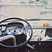 L'Ami 6 Citroën de Nouchet, sa première voiture! Printemps 1974. (Diapositive numérisée).