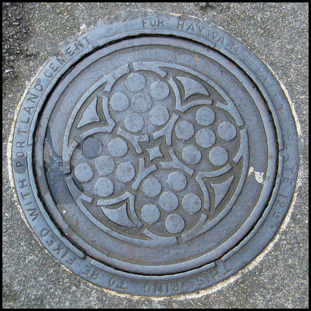 Bedford Place coal hole cover