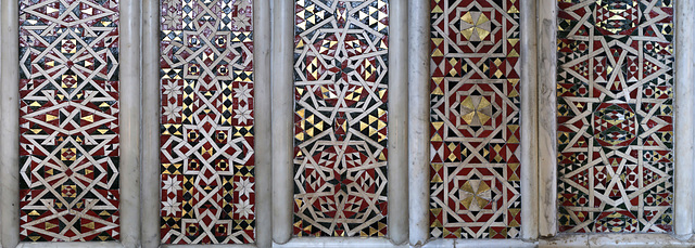 Mosaic panels, Arabic style