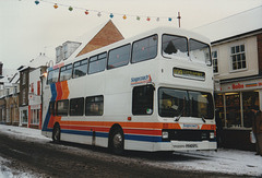 Stagecoach Cambus 542 (P542 EFL) in Ely – 27 Dec 1996 (341-13)