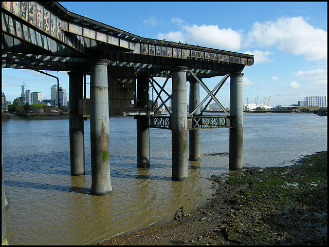 Greenwich power station pier