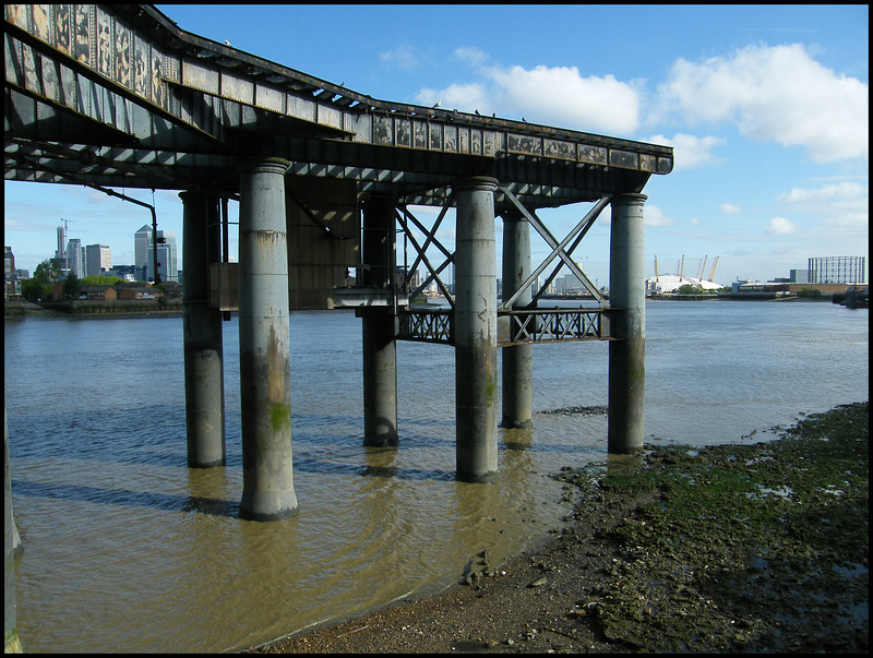 Greenwich power station pier