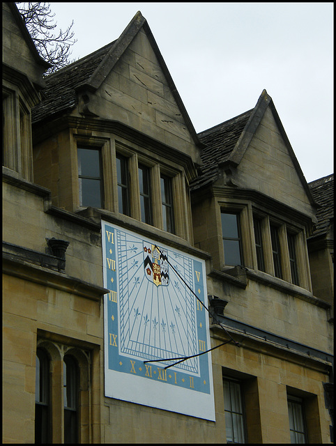 Brasenose sundial