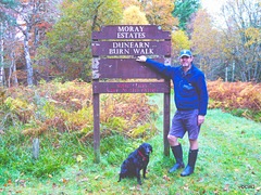 The Dunearn Burn walk - Earl of Moray's estate