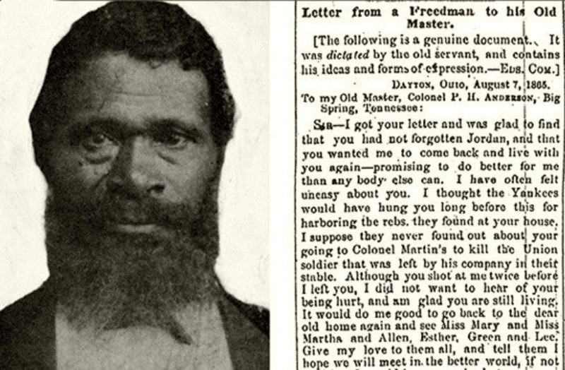 Letter from a Freed Man: Jourdan Anderson