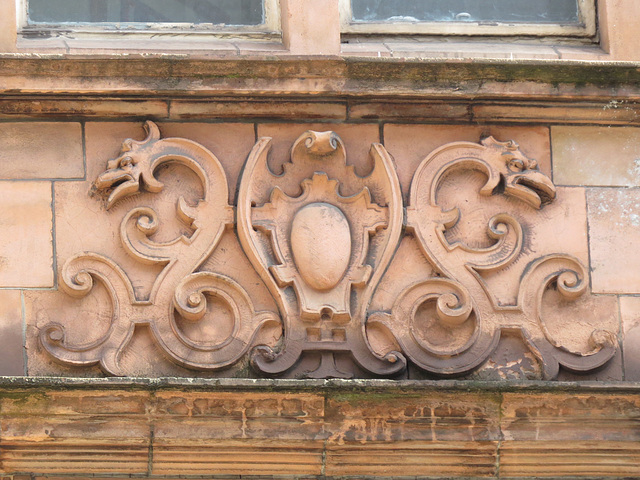 55 cornhill, london, terracotta details of 1893 building by runtz