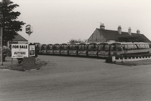 Morley's Grey line-up at West Row (1) - Sun 15 Sep 1985