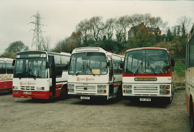 Ellen Smith (Rossendale Transport) coaches - 16 Apr 1995 (260-36) Ellen Smith (Rossendale Transport) coaches - 16 Apr 1995 (260-36)