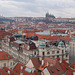 Looking Towards Prague Castle and the Cathedral of St Vitas from the Tower of the Old Town Hall, Prague