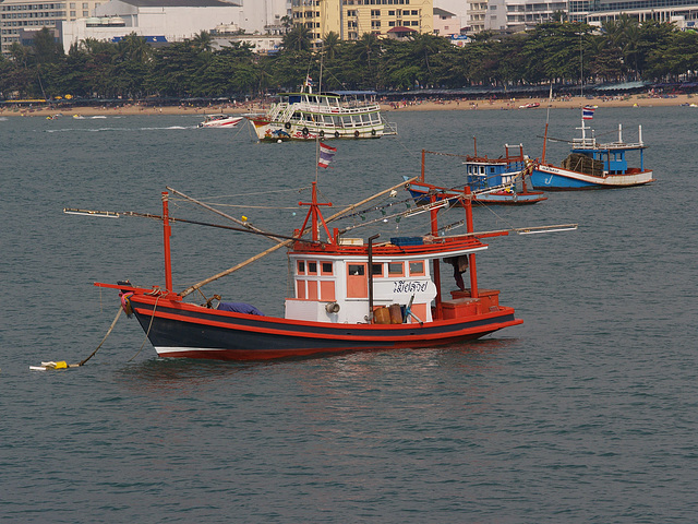 Pattaya, Thai Boats