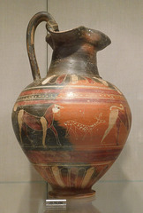 Etruscan Terracotta Trefoil Oinochoe in the Metropolitan Museum of Art, January 2018