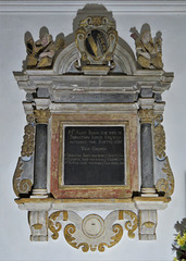 widworthy church, devon,c17 tomb of alice isack +1685