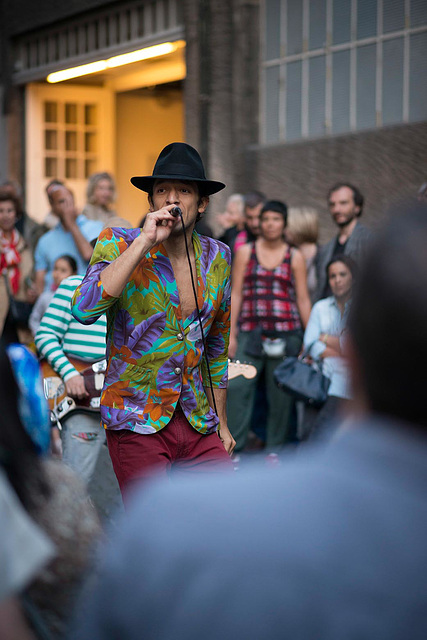 Chanteur de rue