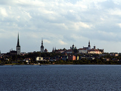 Tallinn from Baltic Sea