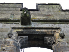 mackworth castle, derbs, late c15 gatehouse