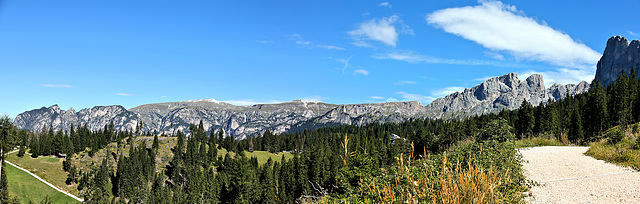 Blick vom Wanderweg zum Passo Nigre (Notes)