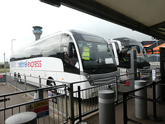 National Express coaches at Luton Airport - 14 Apr 2023 (P1140878)